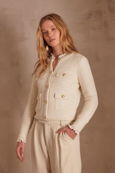 Picture of LILY GOLD CARDIGAN